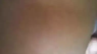Shaved Indian pussy receiving pleasure