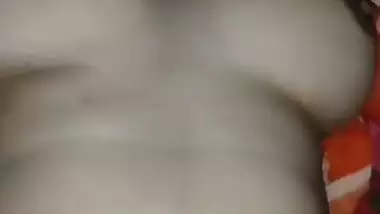 Village wife big melons pressing and pussy fucking