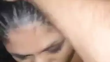 Delhi slut takes cum and pee on her face in hardcore sex