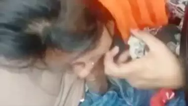Blowjob inside car with desi GF and she asks to stop it