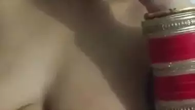 desi aunty boobs and pussy show with bf