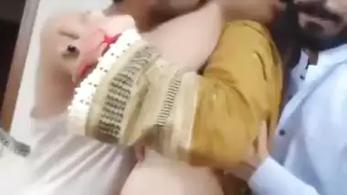 Two Hyderabad boys and a hot babe’s live xxx video