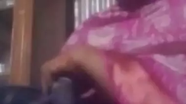 Pink lips bhabhi showing beautiful untouched boobs