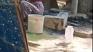 Village bhabhi nude bath outdoors