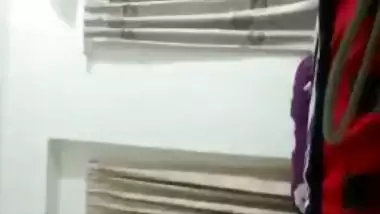 Fiery Bangladeshi girl poses all naked for private Desi XXX video