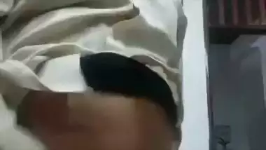 Corona prevention squad lady fingering pussy