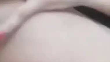 Desi Muslim girl shows boobs and pussy on video call