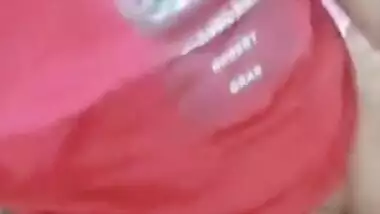 Today Exclusive- Cute Desi Girl Shows Her Boobs And Ass