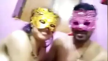 Today Exclusive- Desi Threesome Village Couple Fucking Show